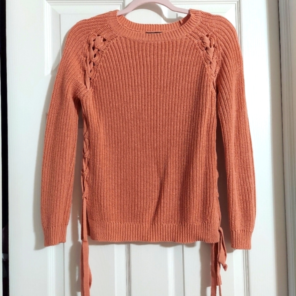 Ambiance Apparel pink knit sweater